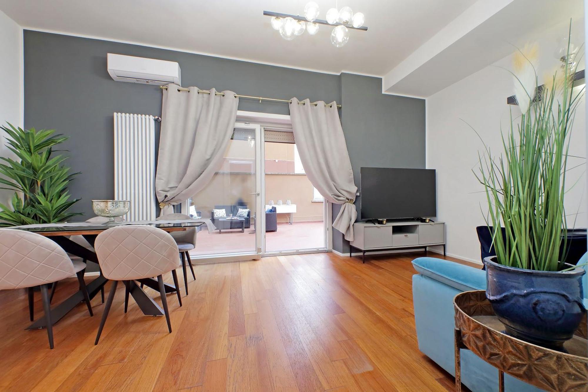 Apartamento New With Terrace - 150m Metro A *