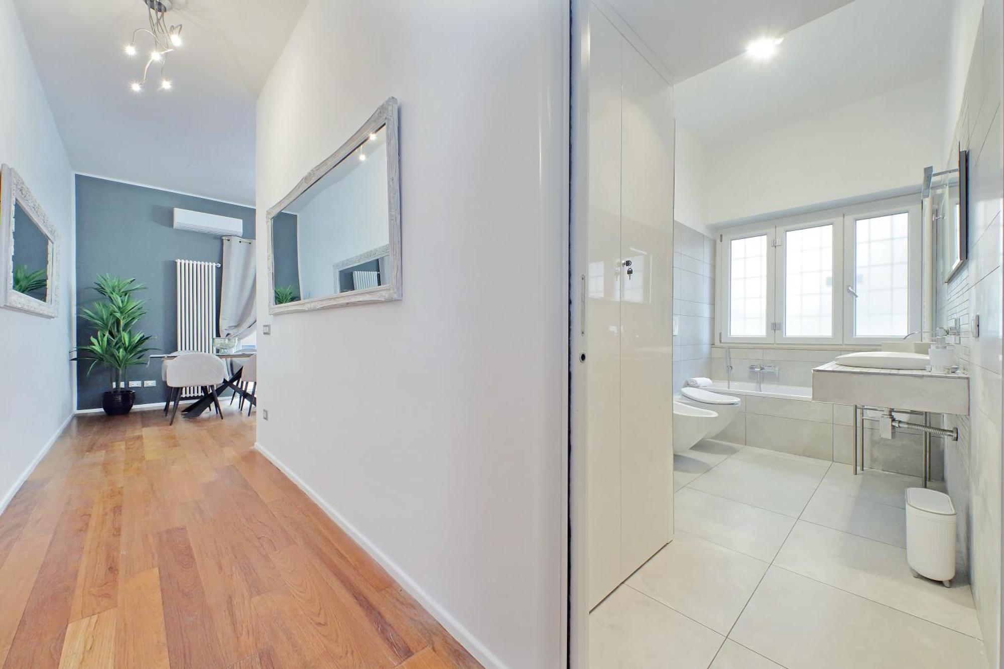 New With Terrace - 150m Metro A Apartamento Roma